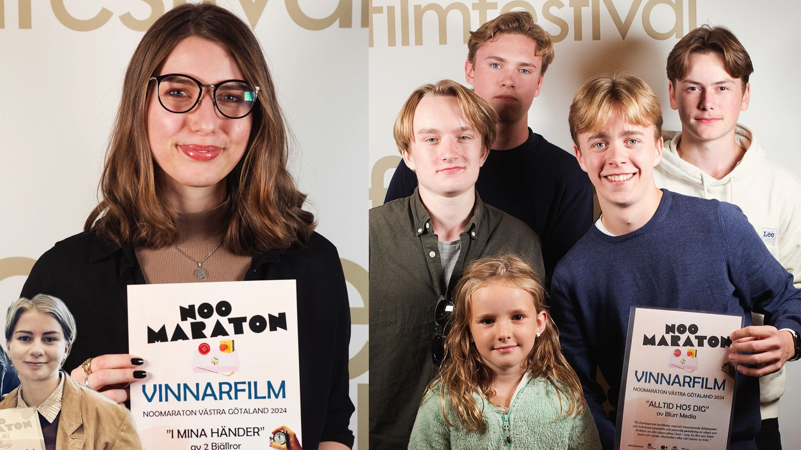 ungdomar med diplom