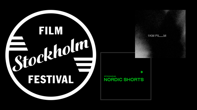 logotyp för festivalen, kortfilmstävlingen och pitchtävlingen