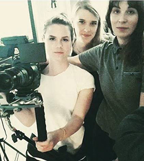 Mika Gustafson, Olivia Kastebring och Christina Tsiobanelis. Foto: Privat