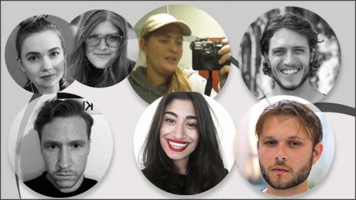 Bild med alla stipendiater