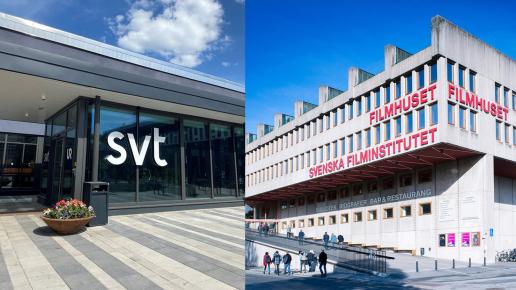 SVTs byggnad och Filmhuset