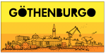 logotyp med tecknad stad